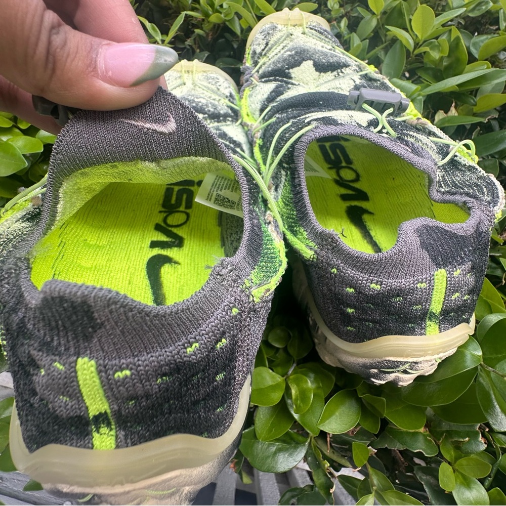 Nike ISPA Mindbody Barely Volt Olive Grey Green Black DH7546-700 Size 6 - Picture 5 of 8